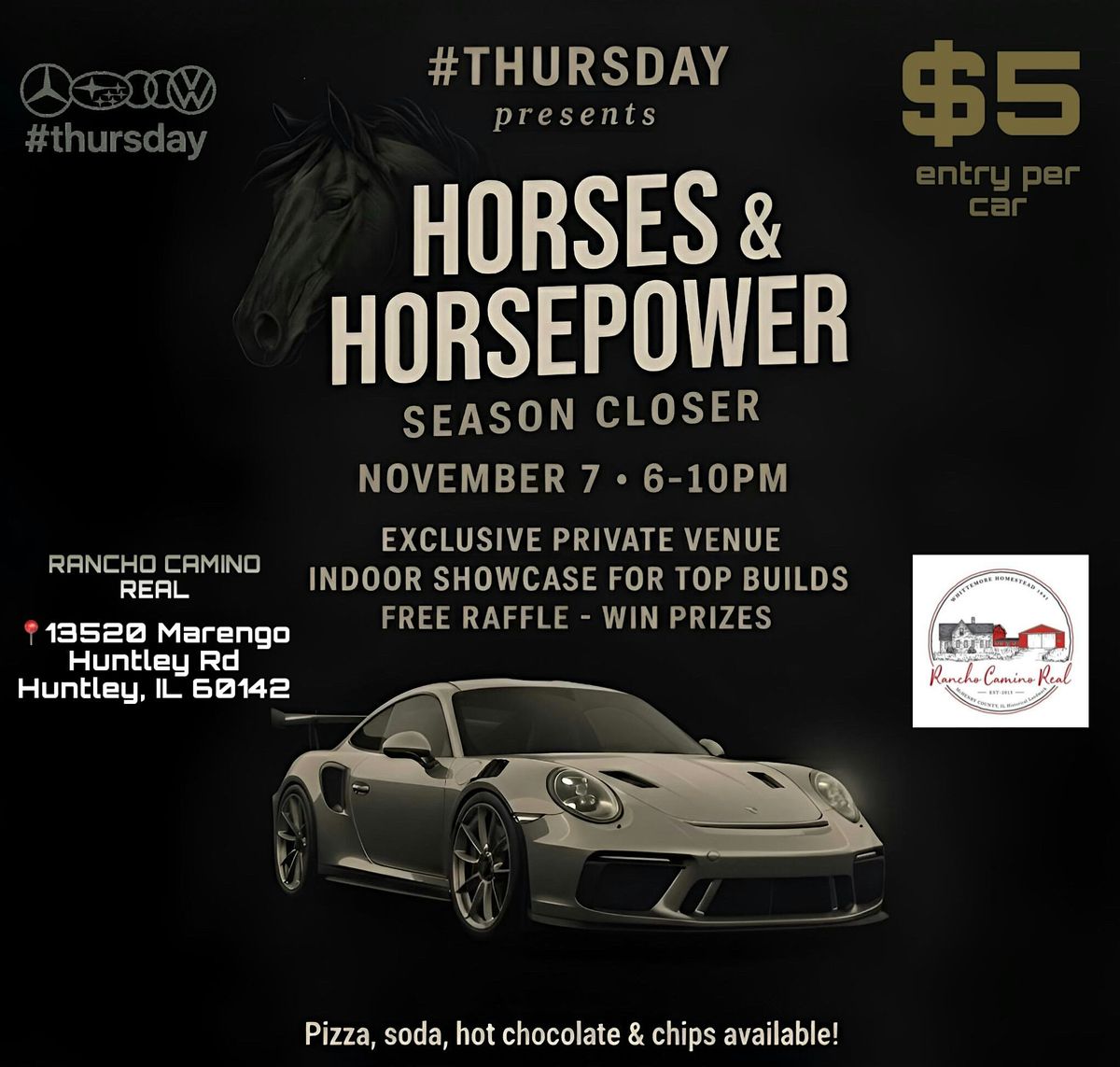 #THURSDAY Presents: Horses & Horsepower