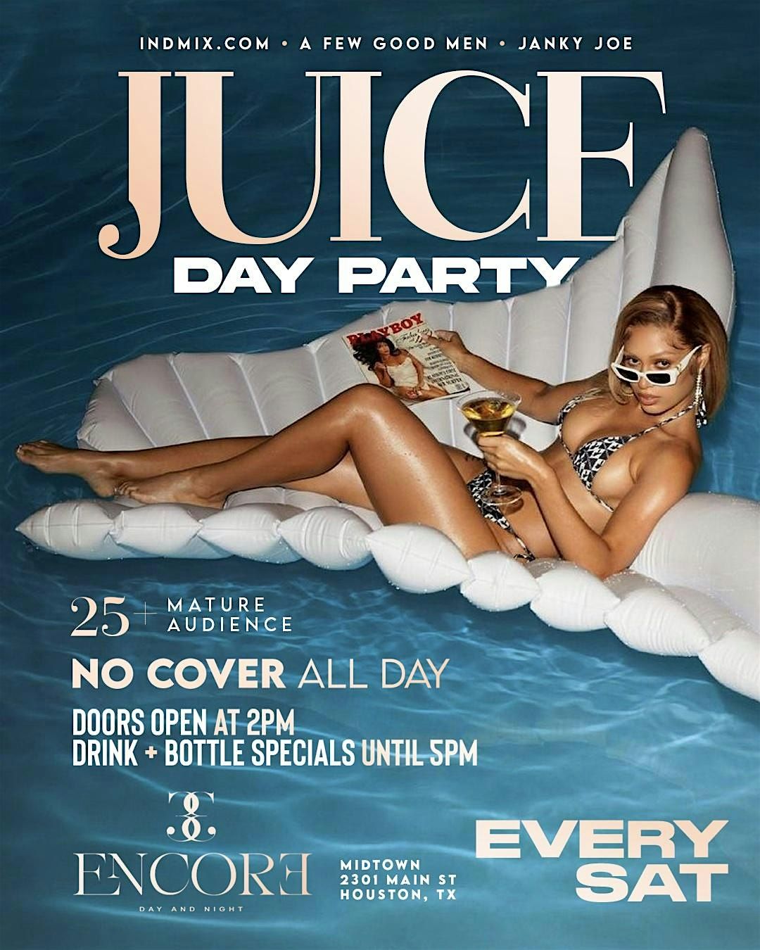 JUICE DAY PARTY SERIES at ENCORE