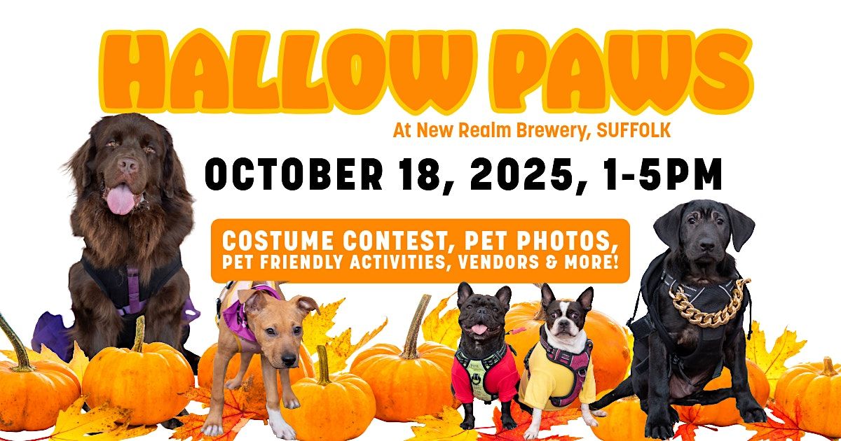 Hallow PAWS at New Realm Suffolk