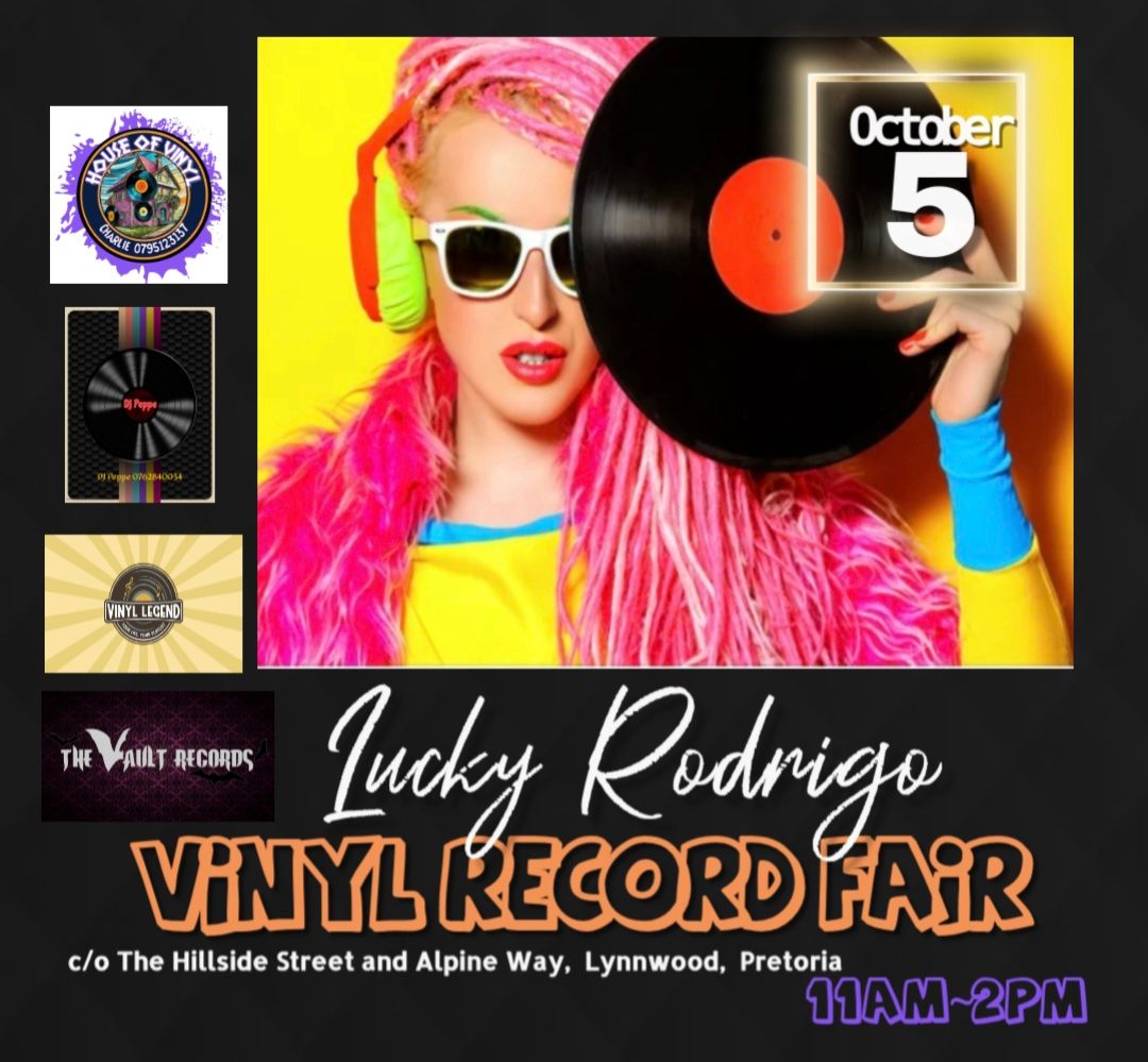 Lucky Rodrigo Vinyl Record Fair