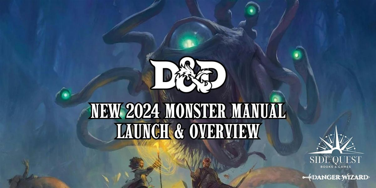 New D&D 2024 Monster Manual Launch & Overview