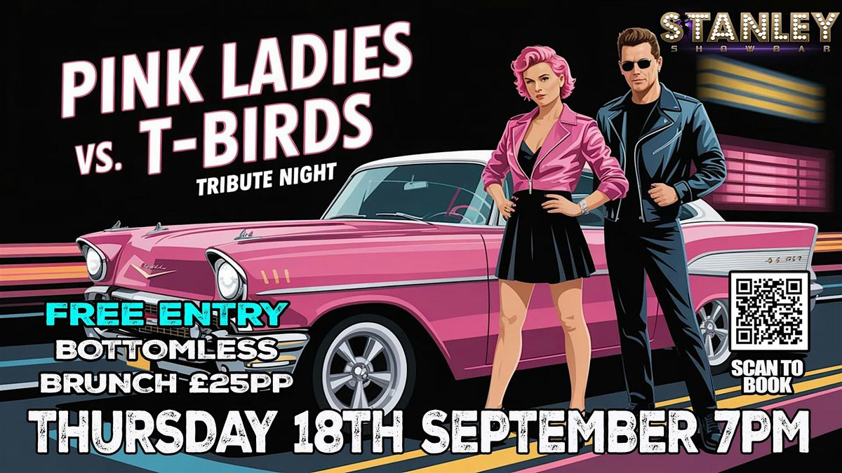 Pink Ladies Vs T-Birds Tribute Bottomless Brunch Night