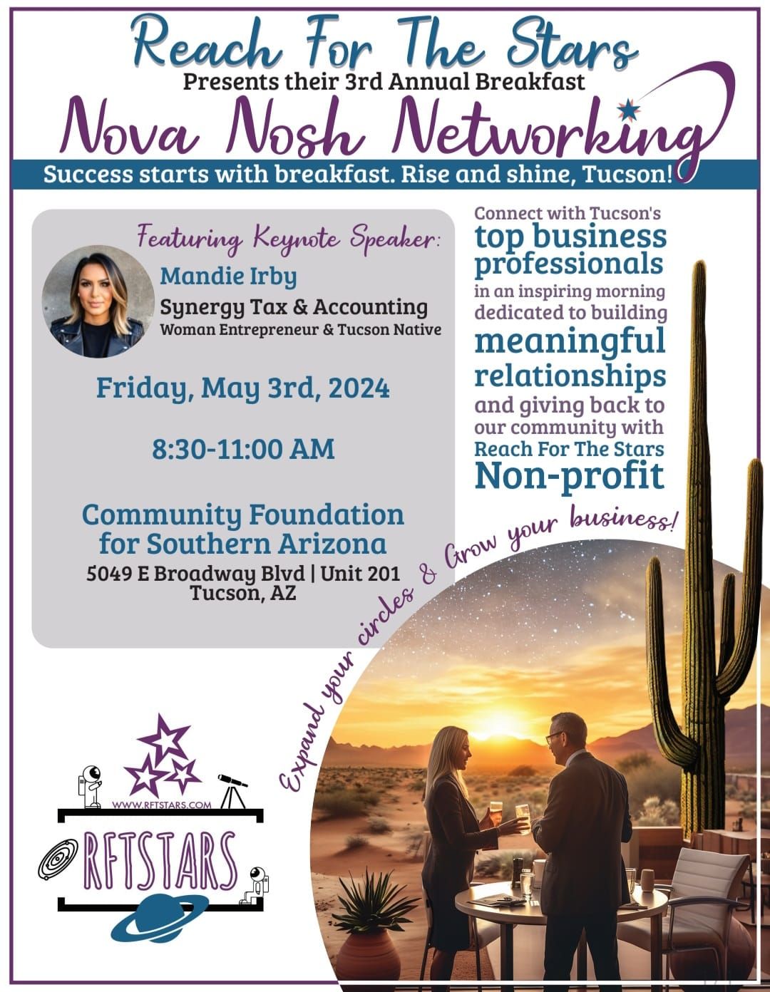 Nova Nosh Networking, RFTS 3rd Annual Breakfast