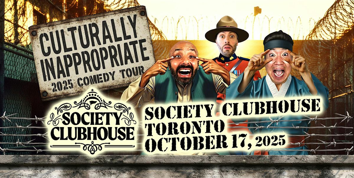 Culturally Inappropriate | STAND UP COMEDY TOUR | 2025