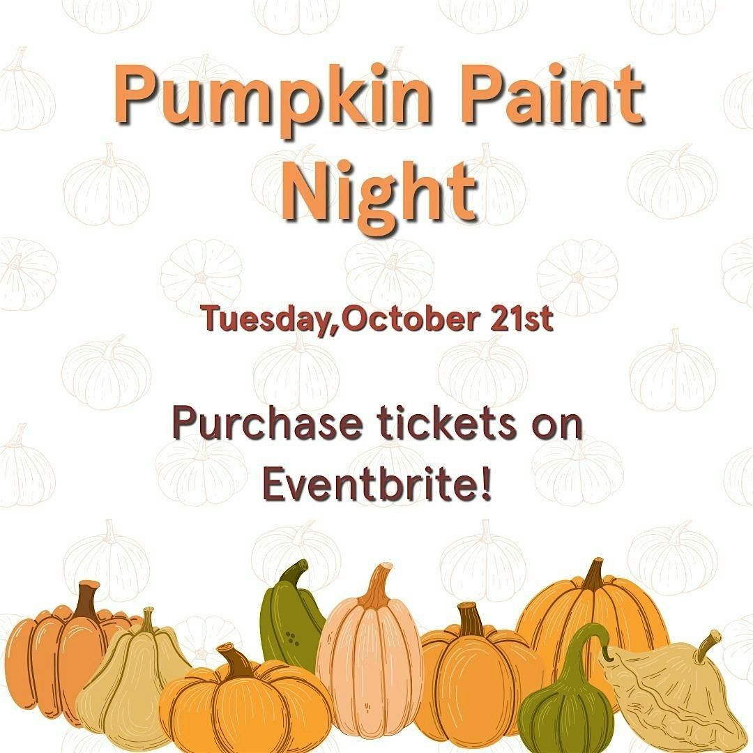 Pumpkin Paint Party