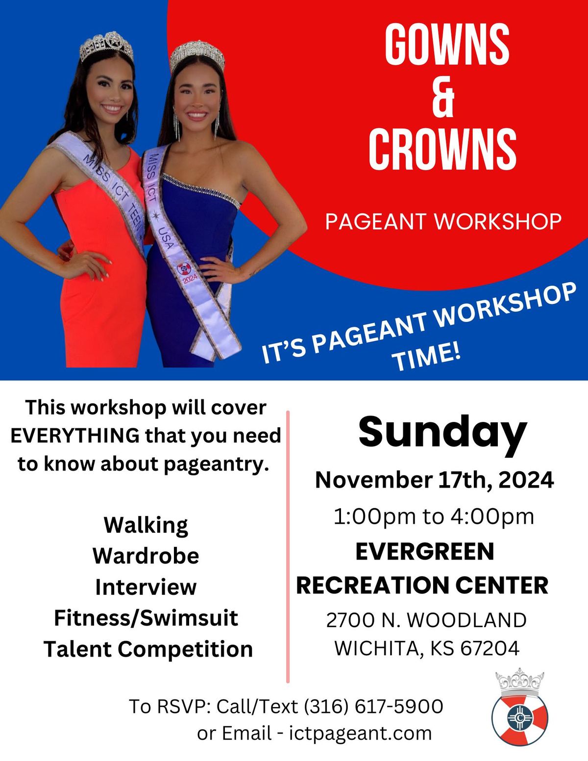  Gowns & Crowns  PAGEANT WORKSHOP