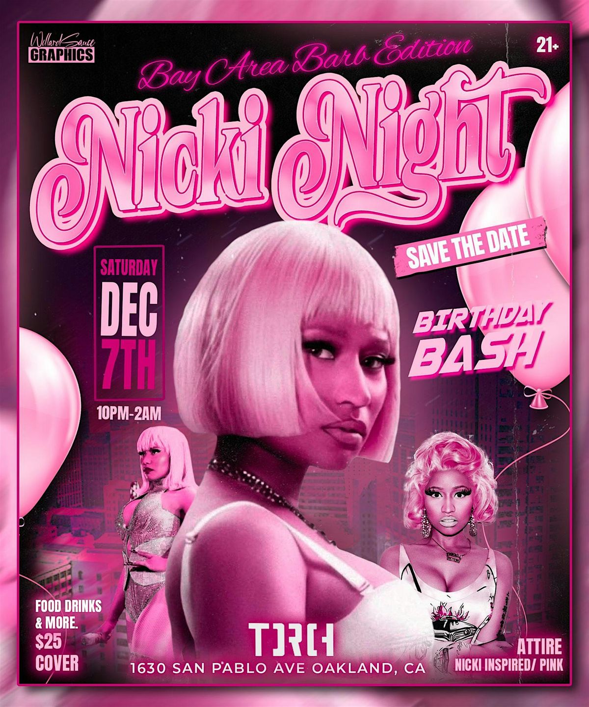 Nicki Night Bay Area Barb Edition