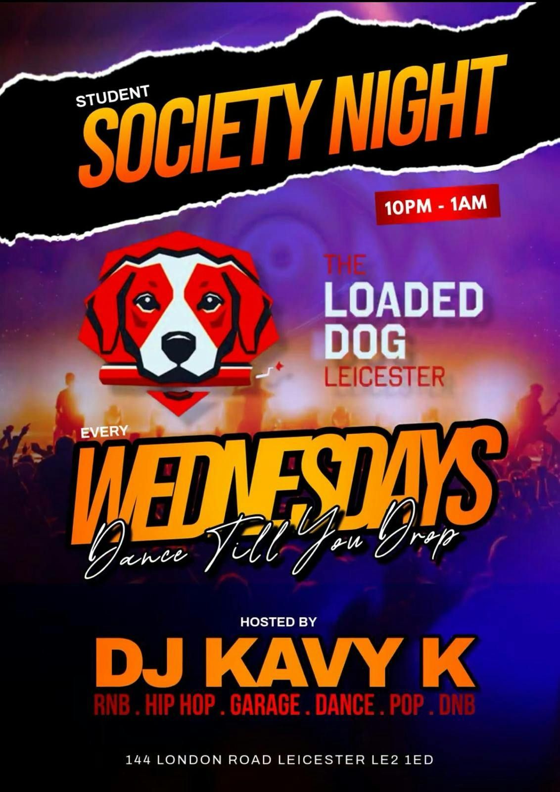 Society Night @ The Loaded Dog