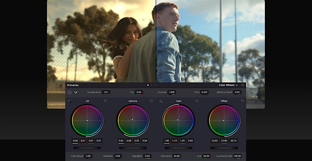 Correcci\u00f3n de color con Davinci Resolve