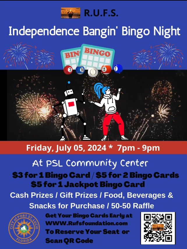 Independence Day banging bingo