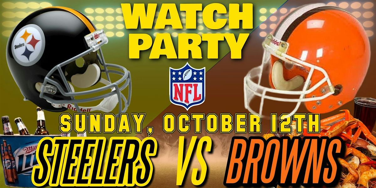 Steelers vs Browns!! - Watch Party at The Revel!