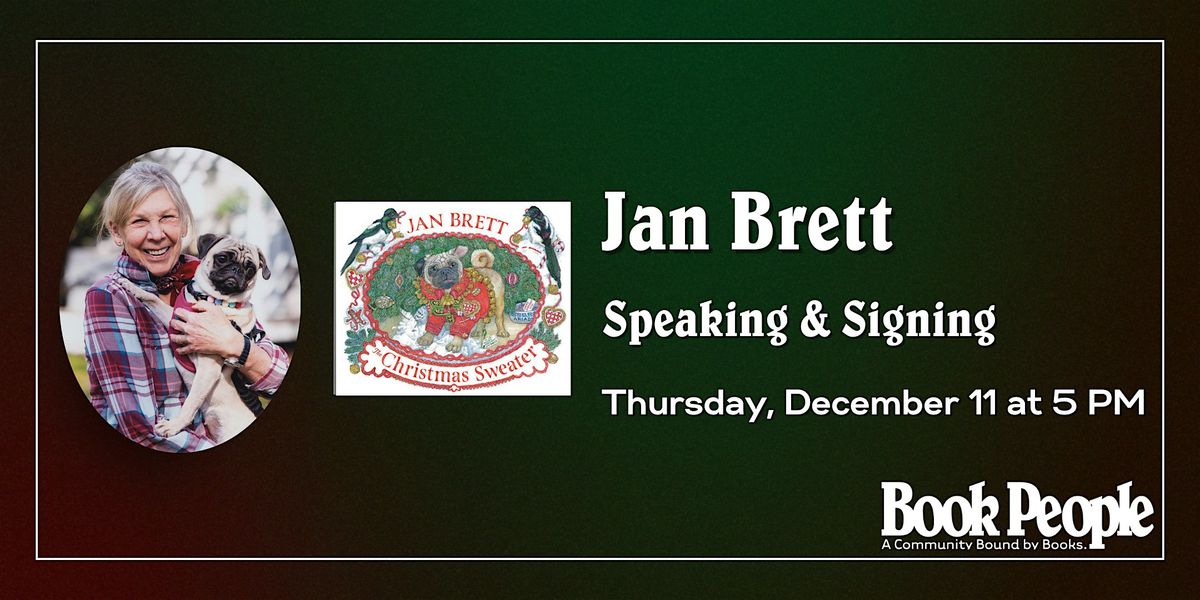 BookPeople Presents: Jan Brett - The Christmas Sweater