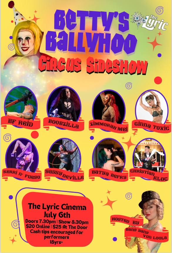 Betty's Ballyhoo Circus Sideshow