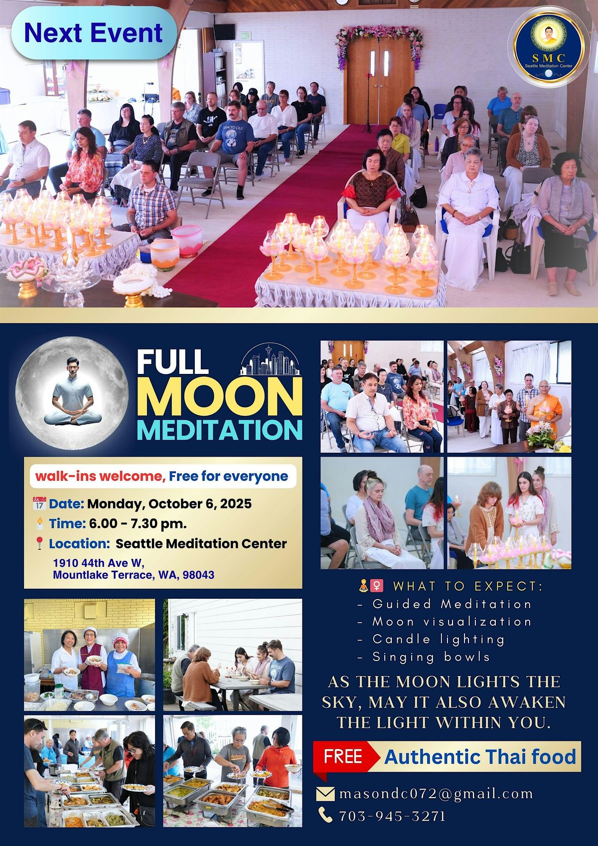 Let's gather under the Full Moon \u2223 A Free Meditation Invitation