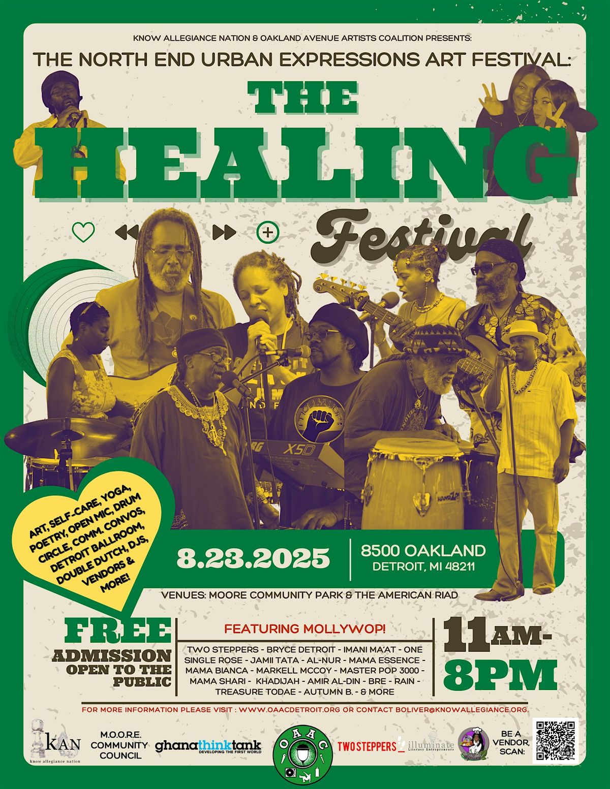 The North End Urban Expressions Art Festival: The Healing 2025