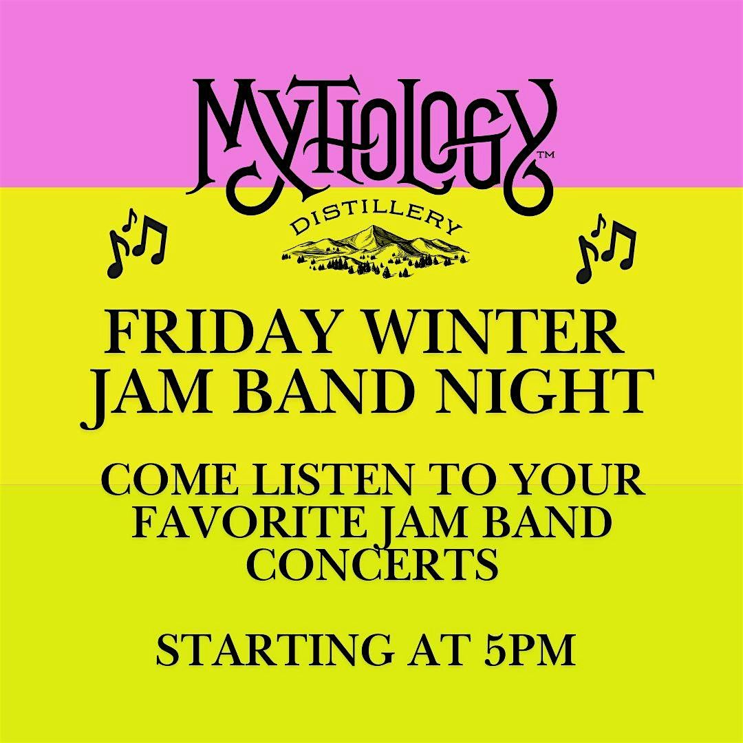 Mythology Distillery\u2019s Friday Jam Band Nights