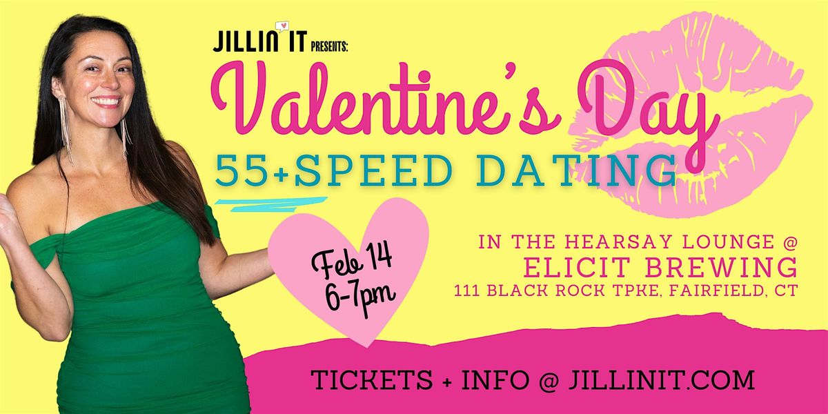 Speed Dating  (For Singles 55+) on Valentine's Day