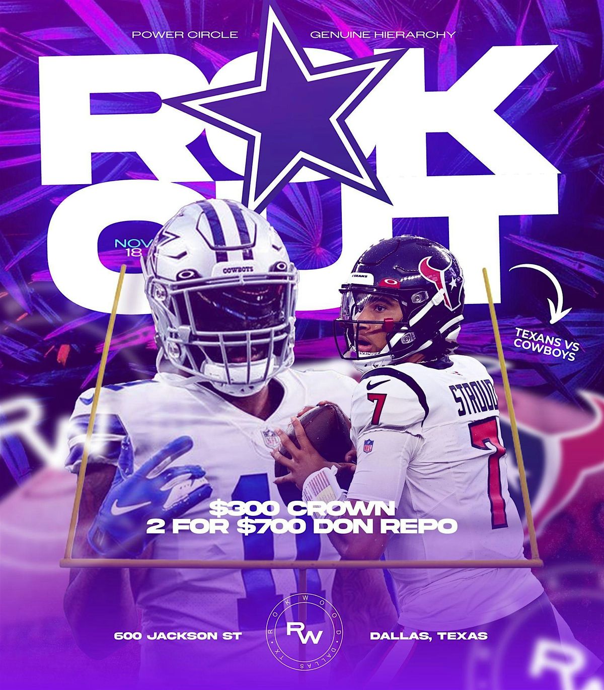 Rok Out Dallas vs Houston