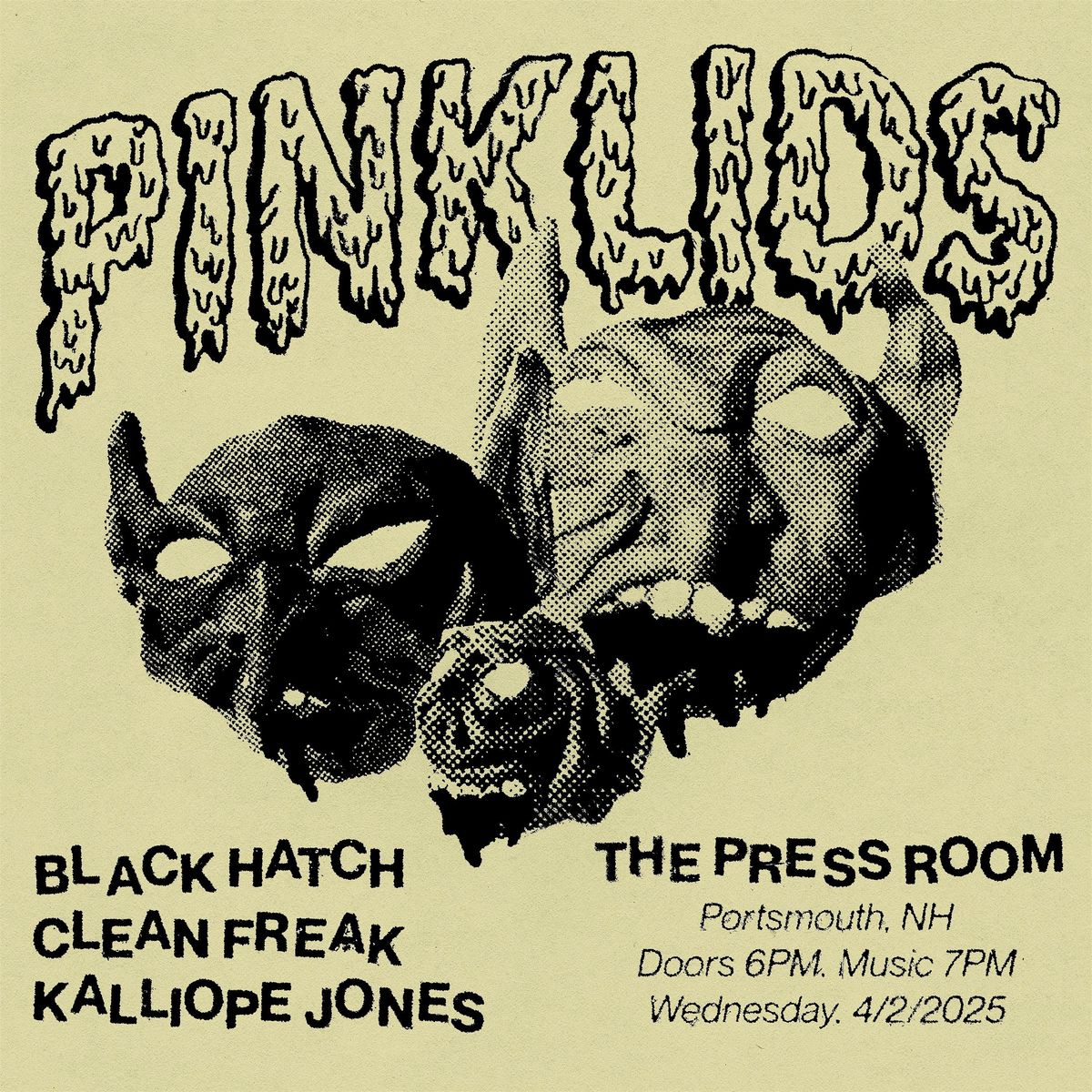 Pinklids w\/ Black Hatch, Clean Freak, & Kalliope Jones