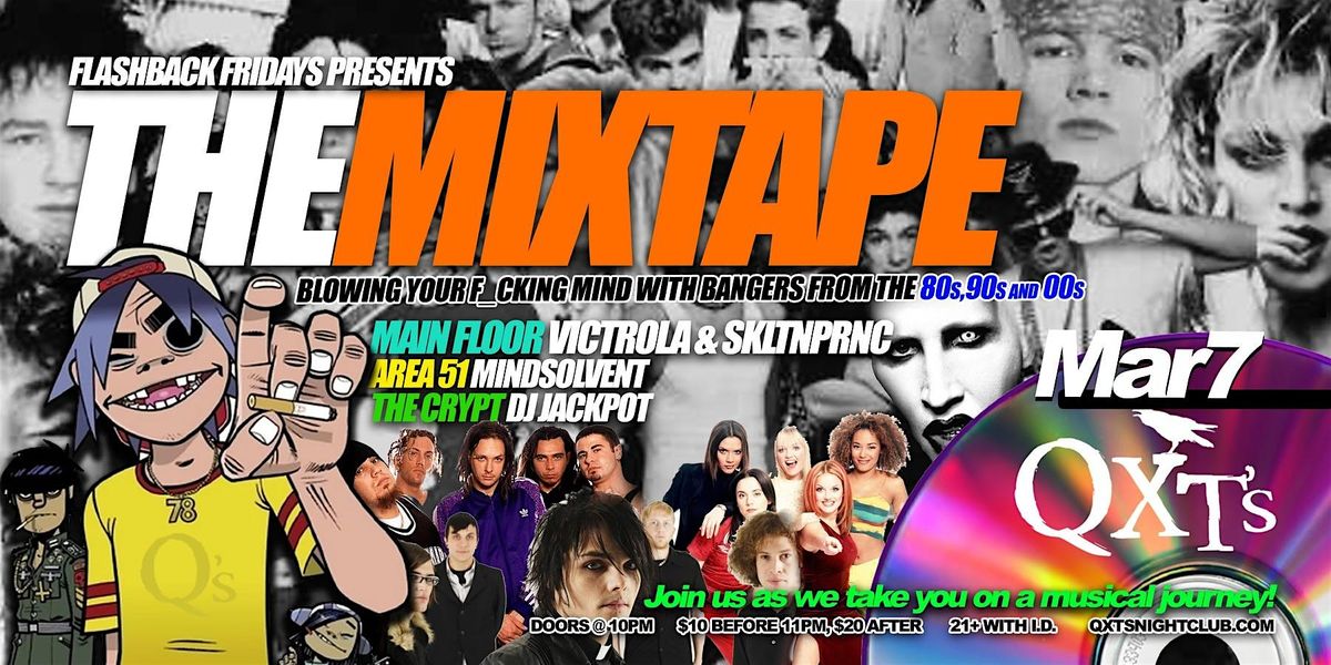 The Mixtape: Sounds from the 80s, 90s & 00s