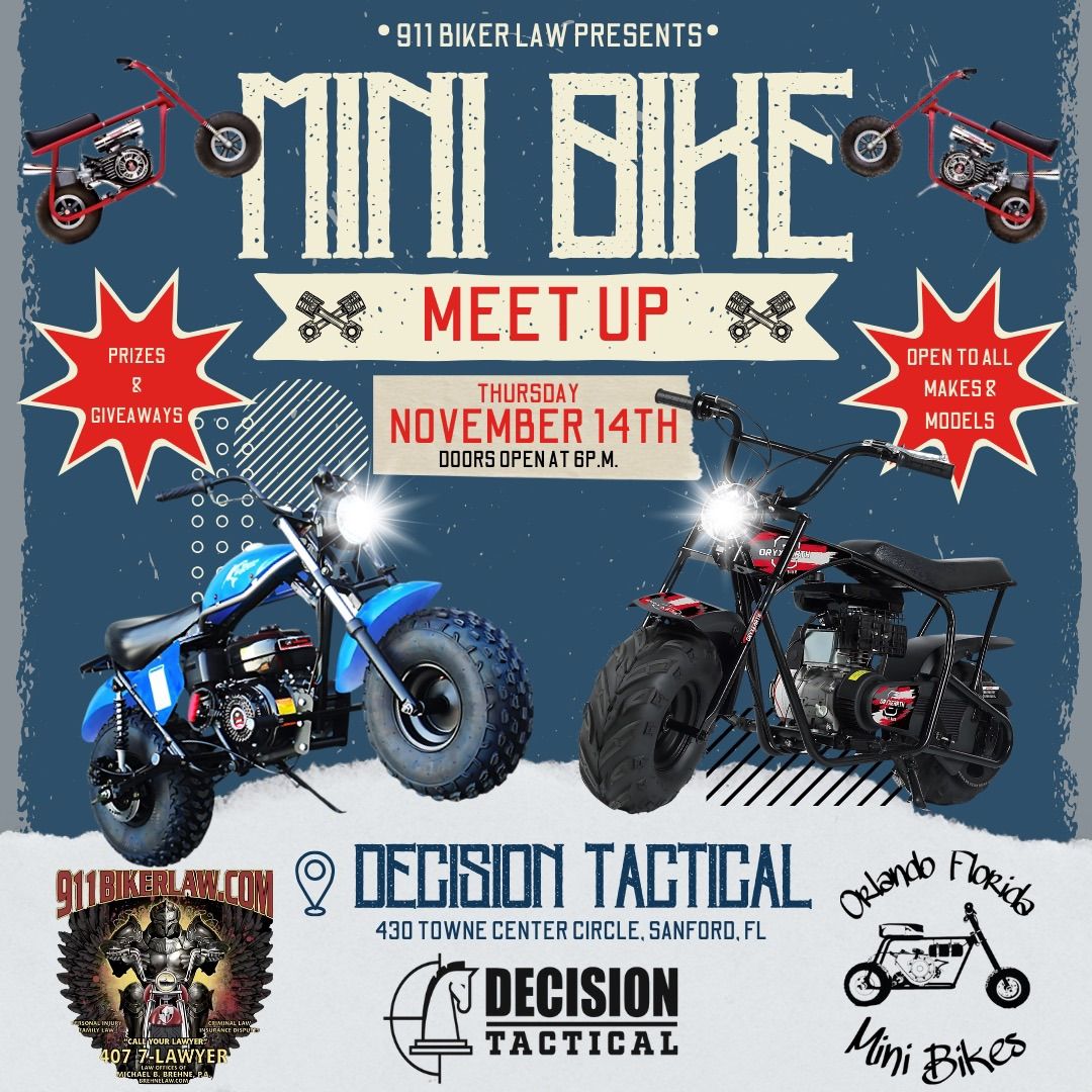 Mini bike meet up 