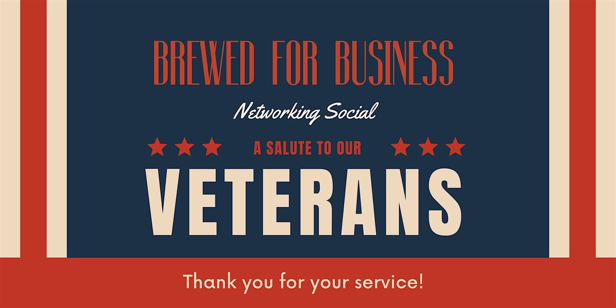 Brewed for Business Networking Social