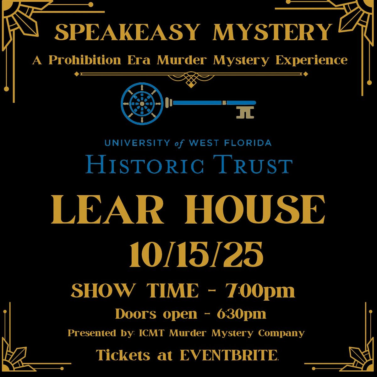 Lear House 1920\u2019s era - M**der mystery show
