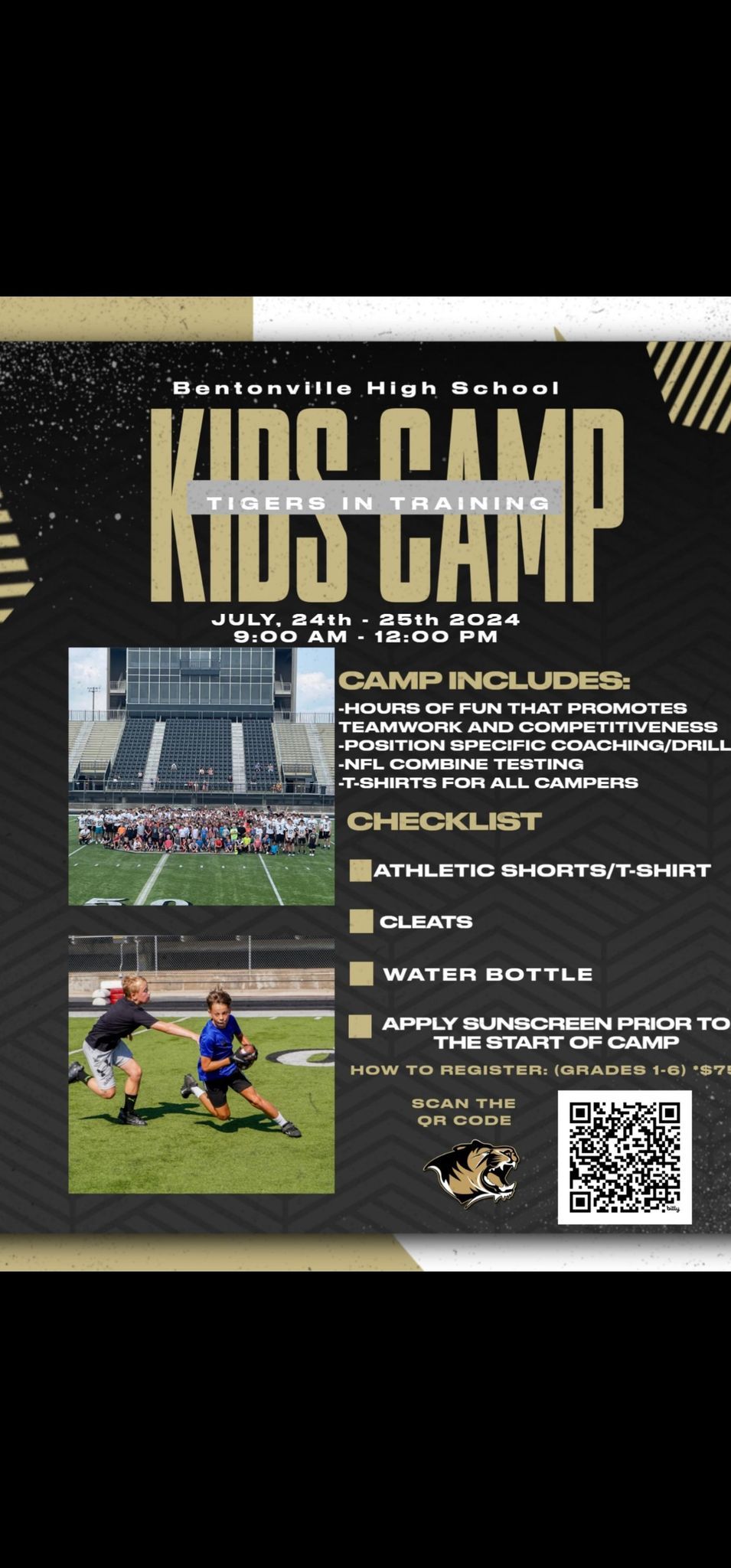 Tiger Football Kids Camp