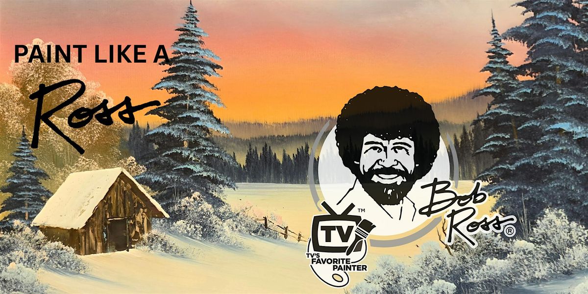 Paint like a Ross! Certified Bob Ross Instructor\u00ae Wes Day