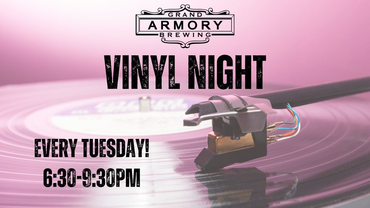 Vinyl Night at Grand Armory Brewing!