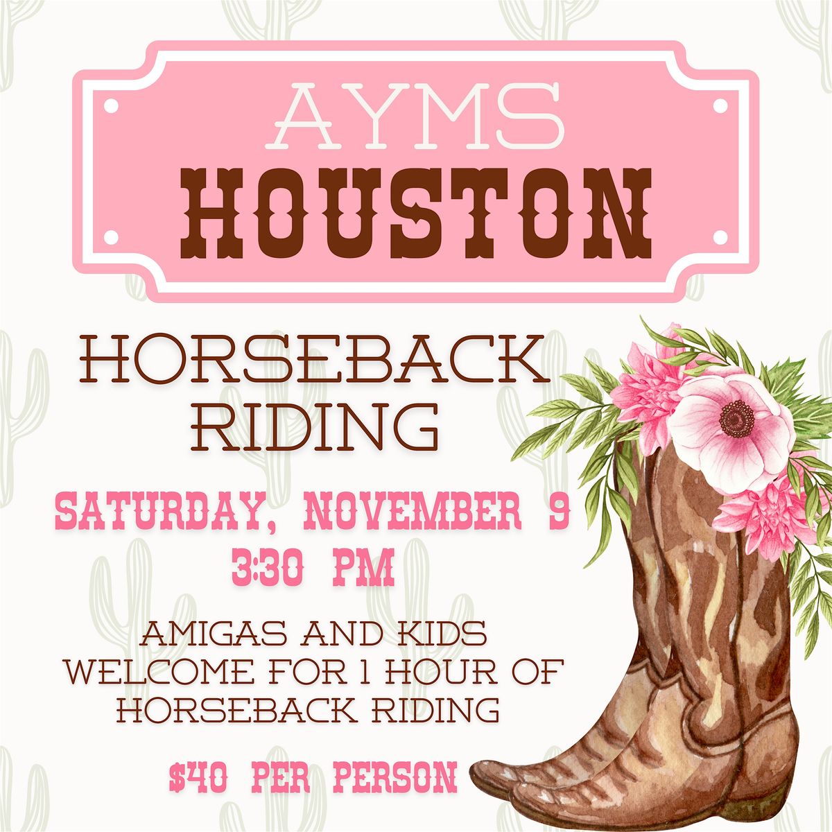 AYMS Houston Horseback Riding