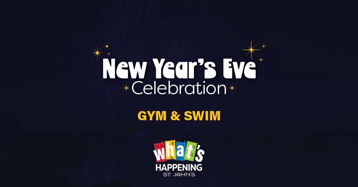 New Year's Eve Celebration: Gym and Swim