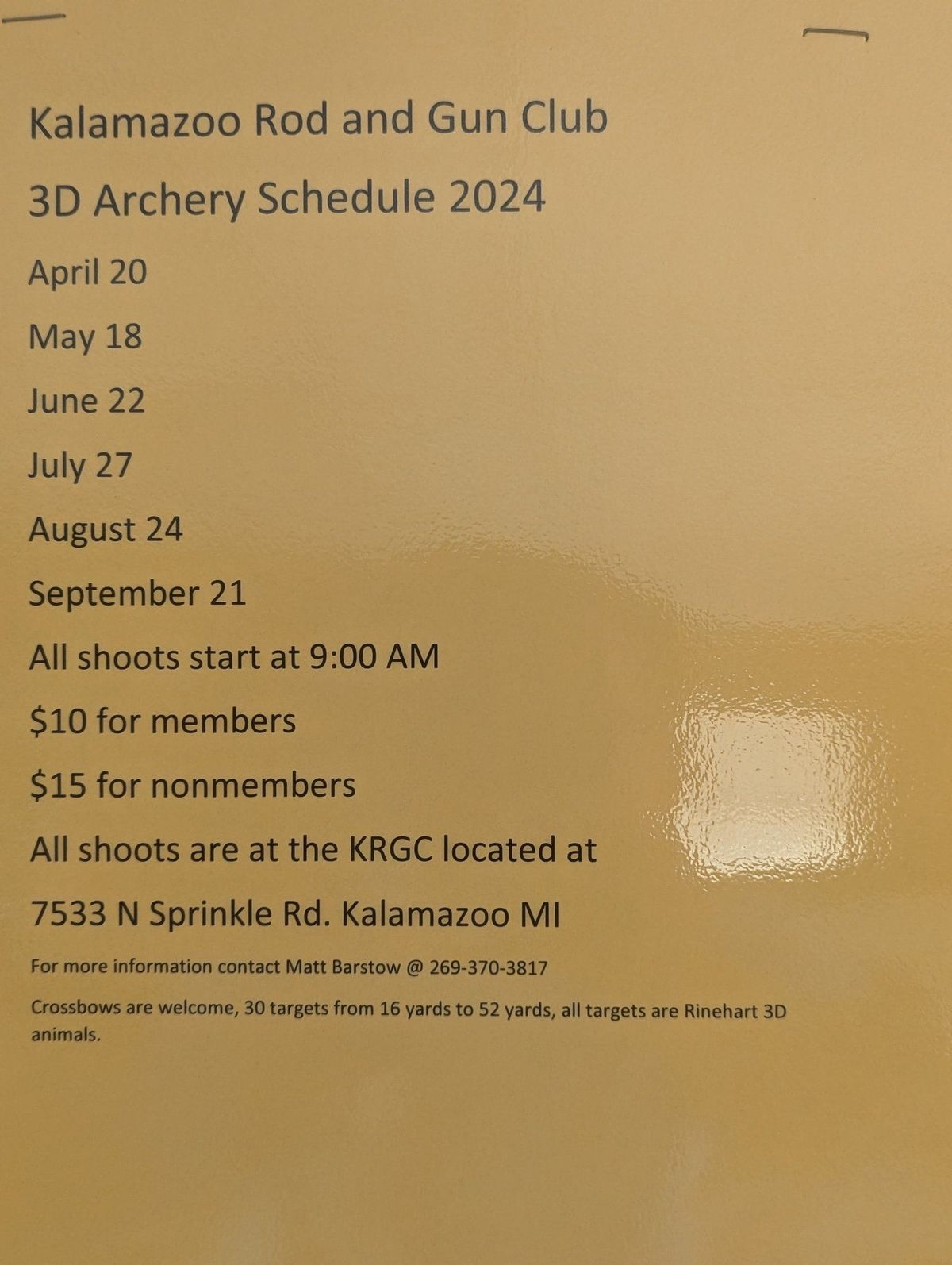 KRGC 3d archery course