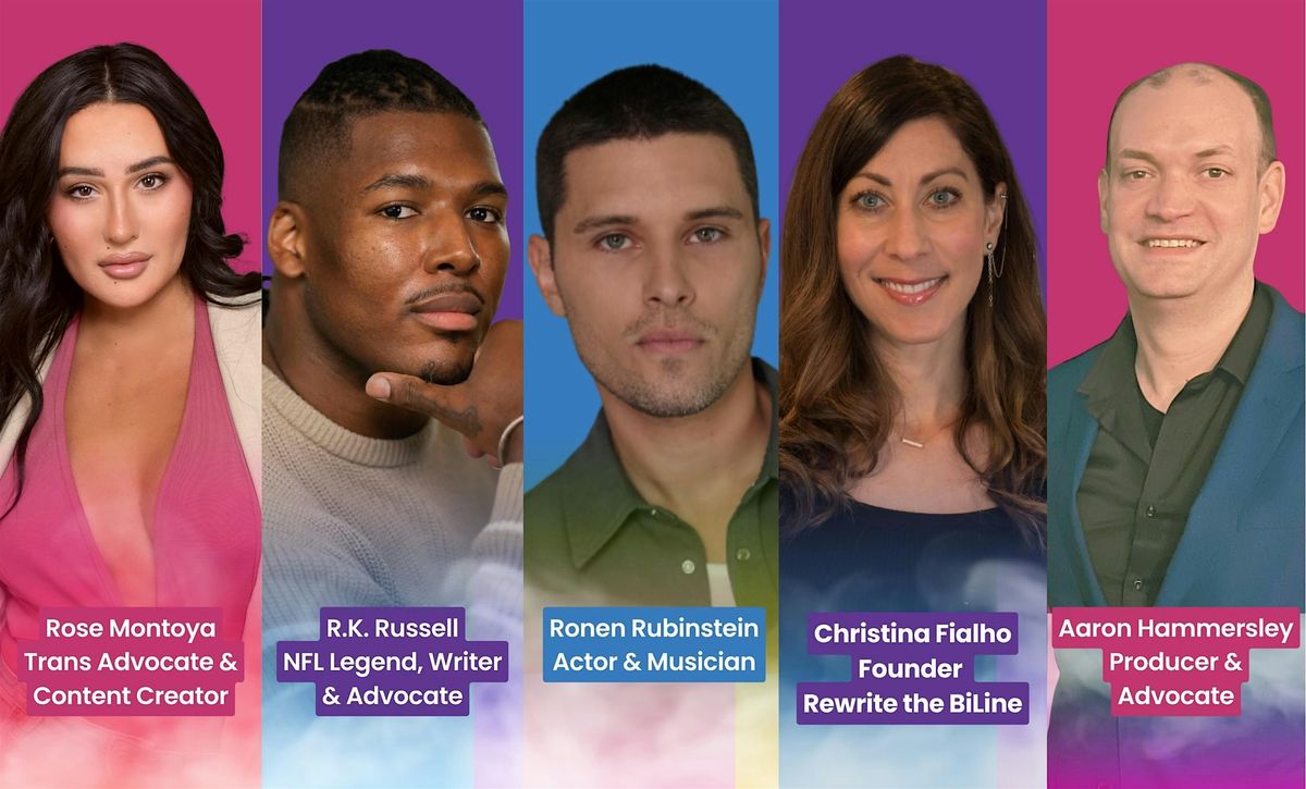 Bi+ Narratives in Film & TV:  A Panel Discussion & Celebration