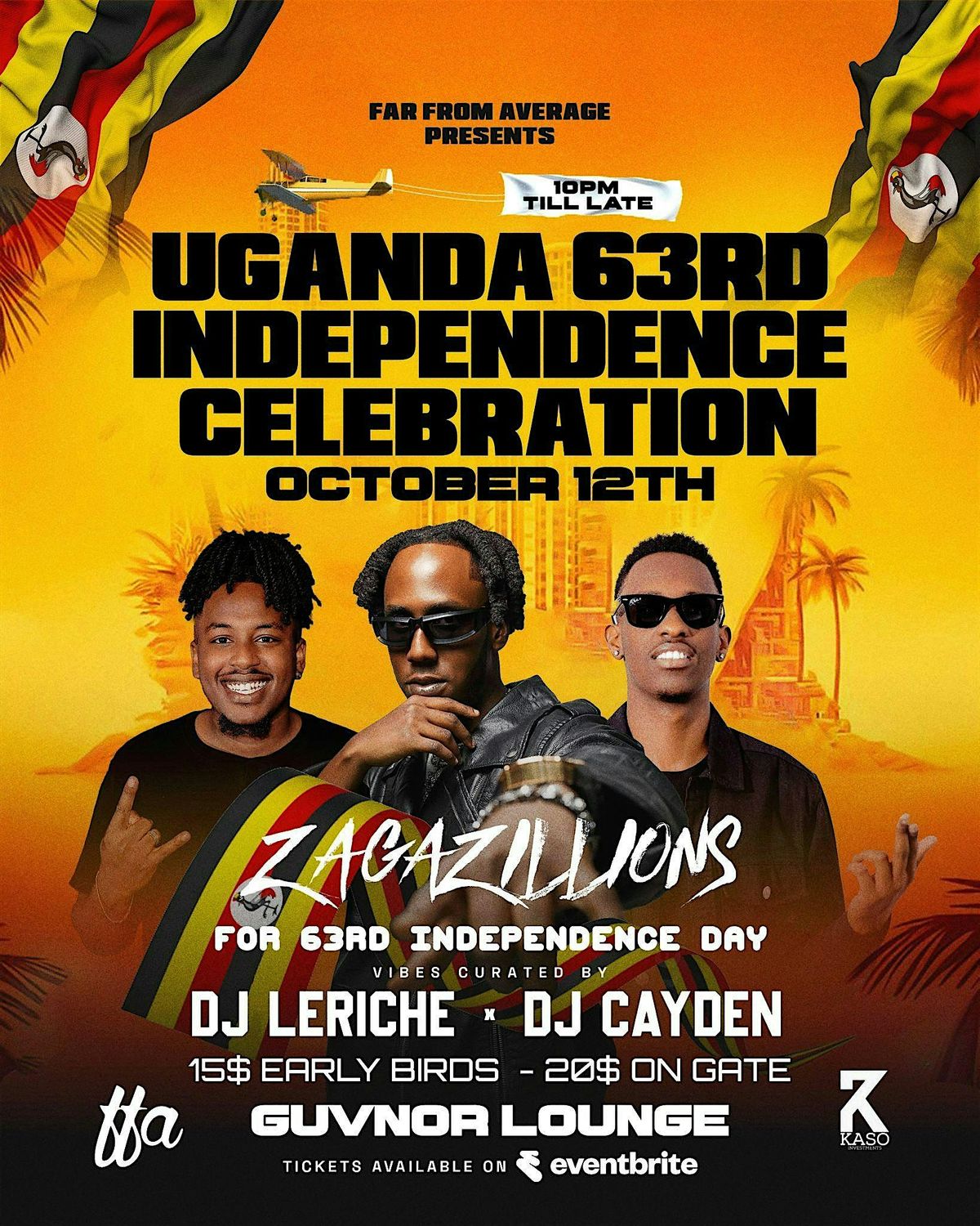 UGANDA 63RD INDEPENDENCE CELEBRATION
