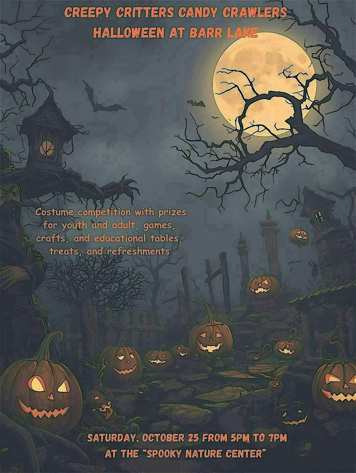 Creepy Critters Candy Crawlers Halloween at Barr Lake