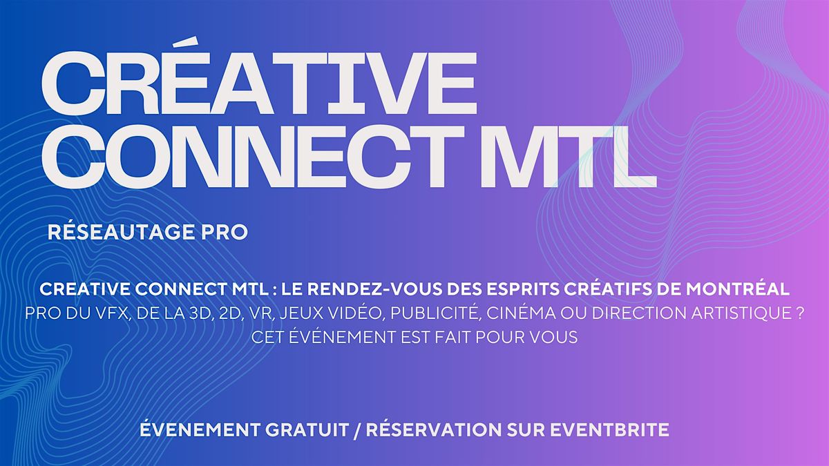 Cr\u00e9ative Connect Mtl