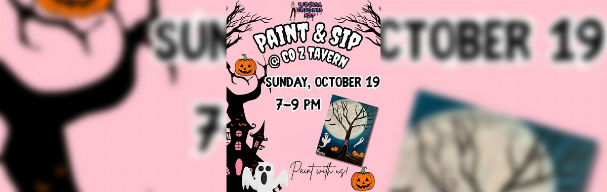 Halloween Paint & Sip