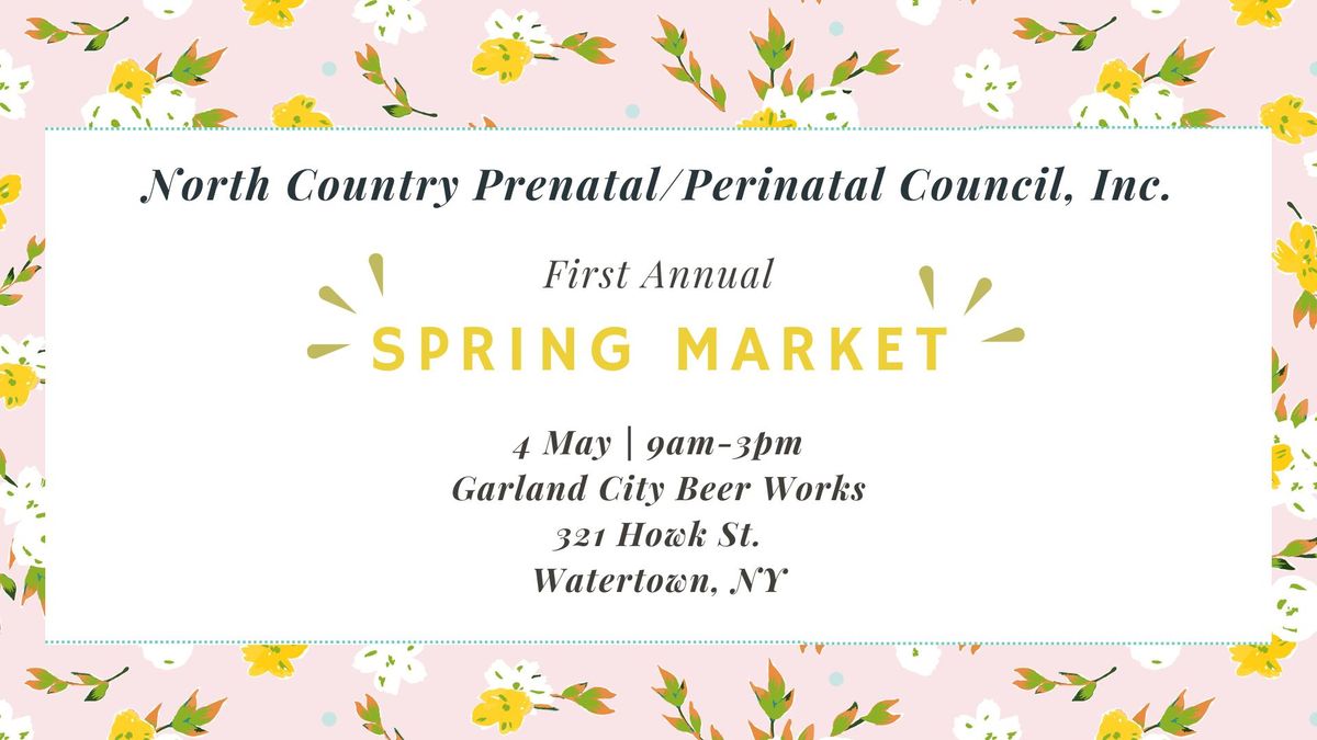 NCPPC's 1st Annual Spring Market 