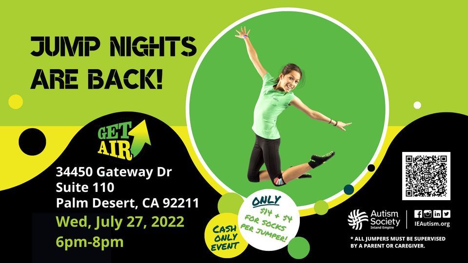 Jump Night at Get Air - Palm Desert