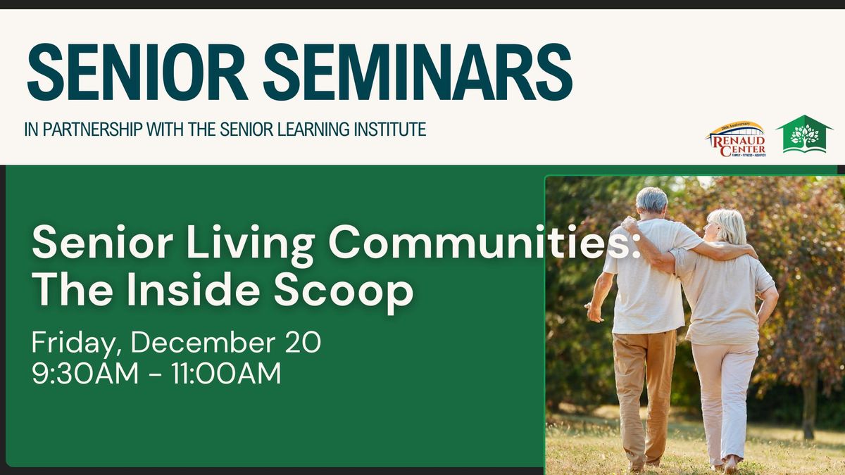 Senior Seminar: The Inside Scoop on Learning Communities