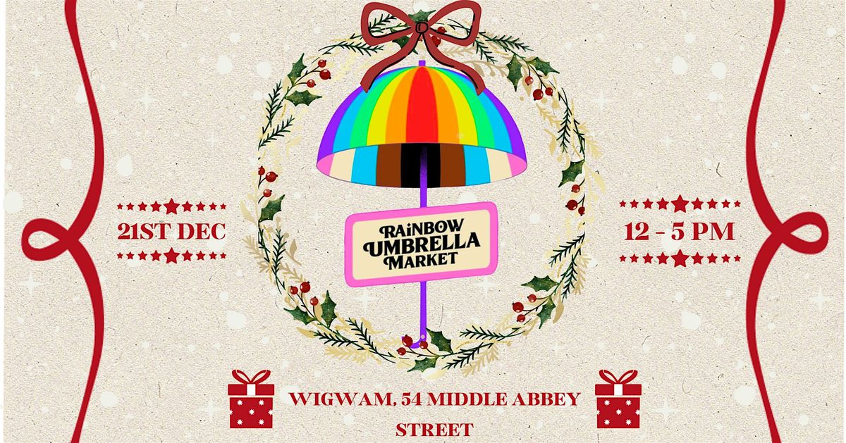 Rainbow Umbrella Market : Wigwam Christmas