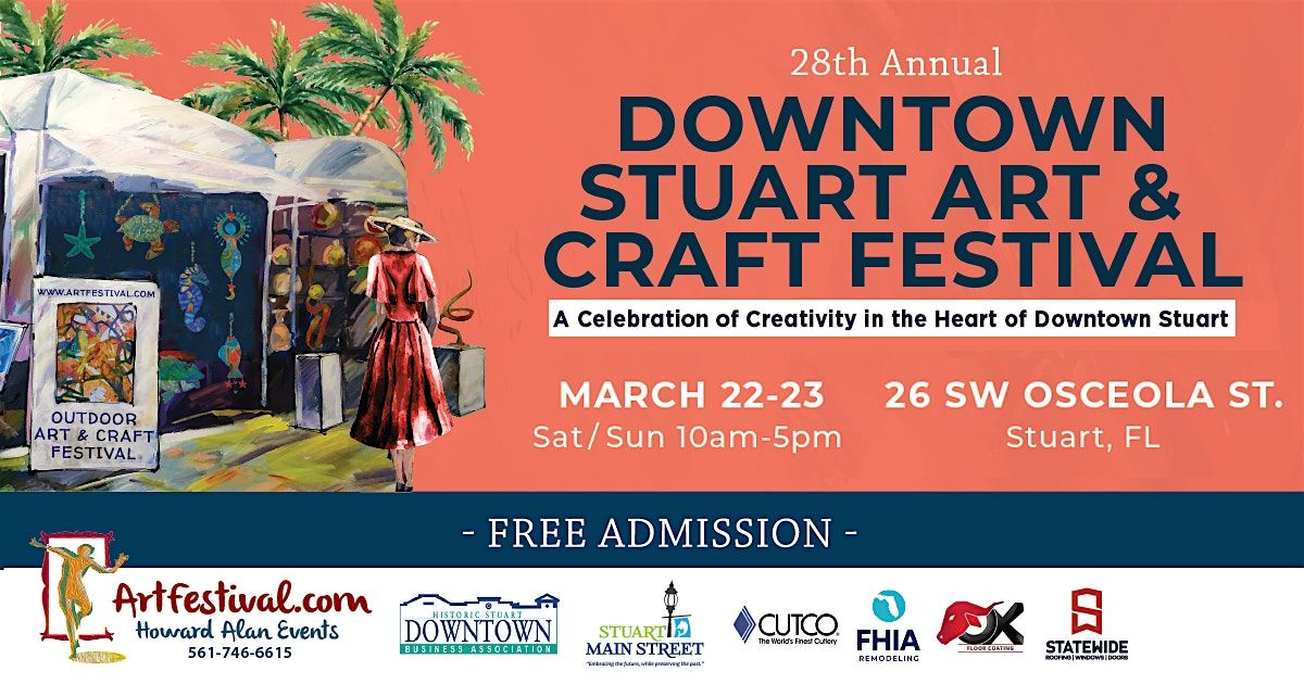 28th Annual Downtown Stuart Art & Craft Festival