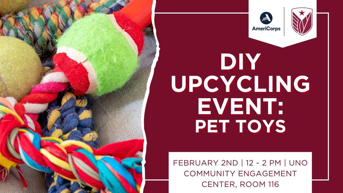 DIY Upcycling Event: Pet Toys