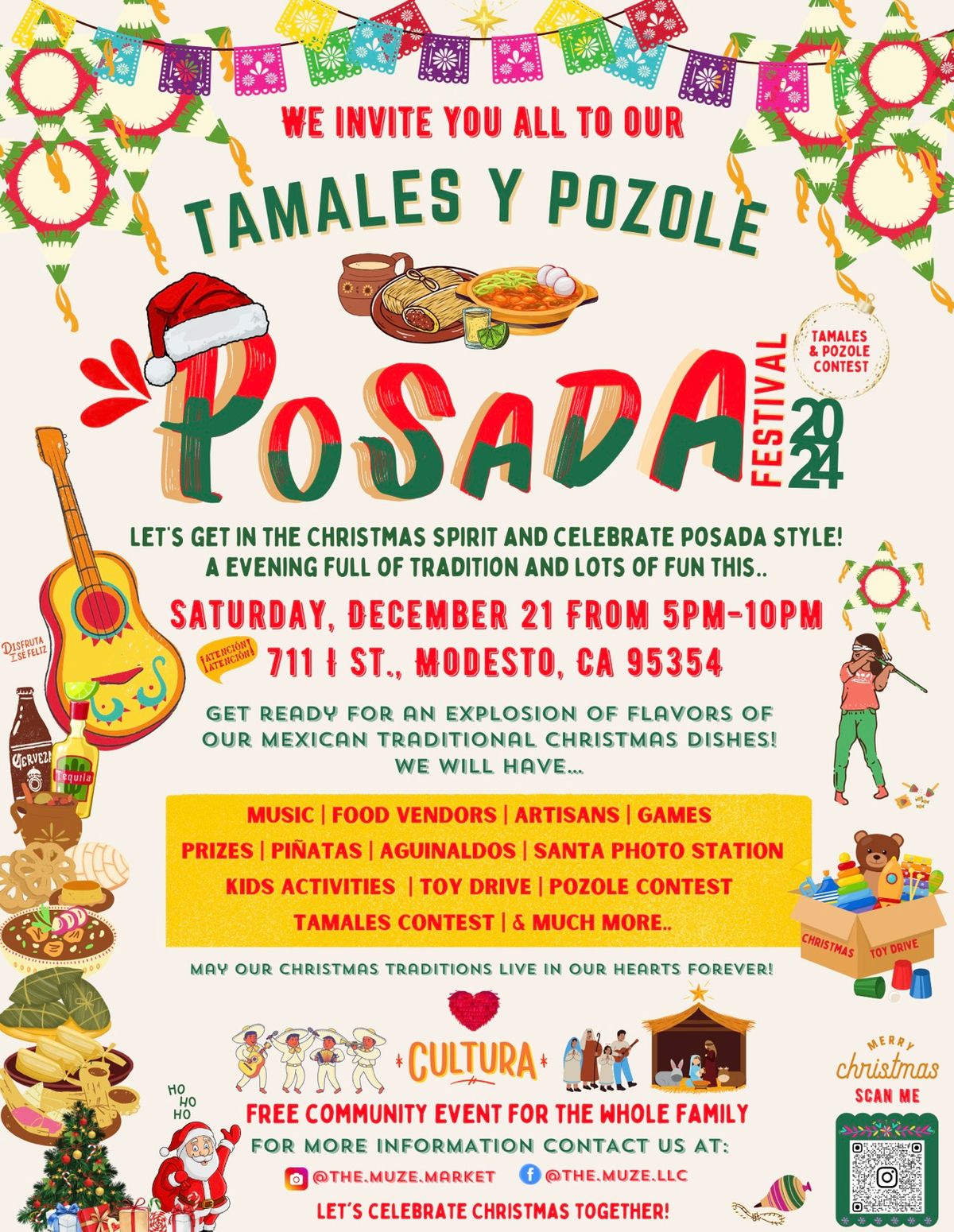 Tamales Y Pozole Posada Festival 2024 