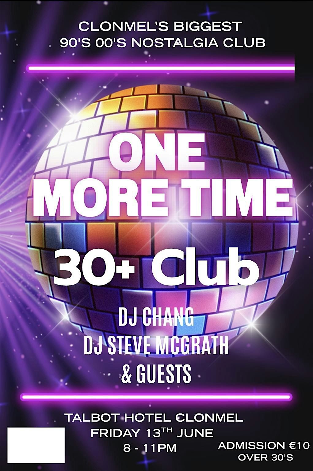 One More Time  30+ Club