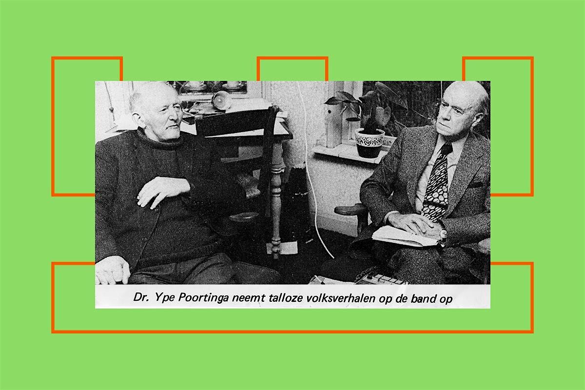 Feestelijke lancering audiocollectie Ype Poortinga met Friese volksverhalen