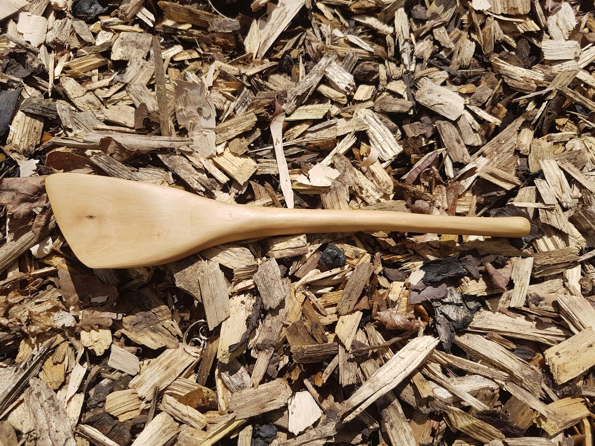 Carve a Spatula from a log