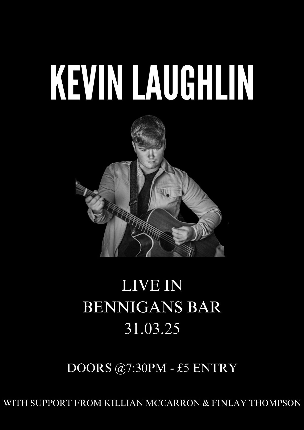 Kevin Laughlin: Live in Bennigans