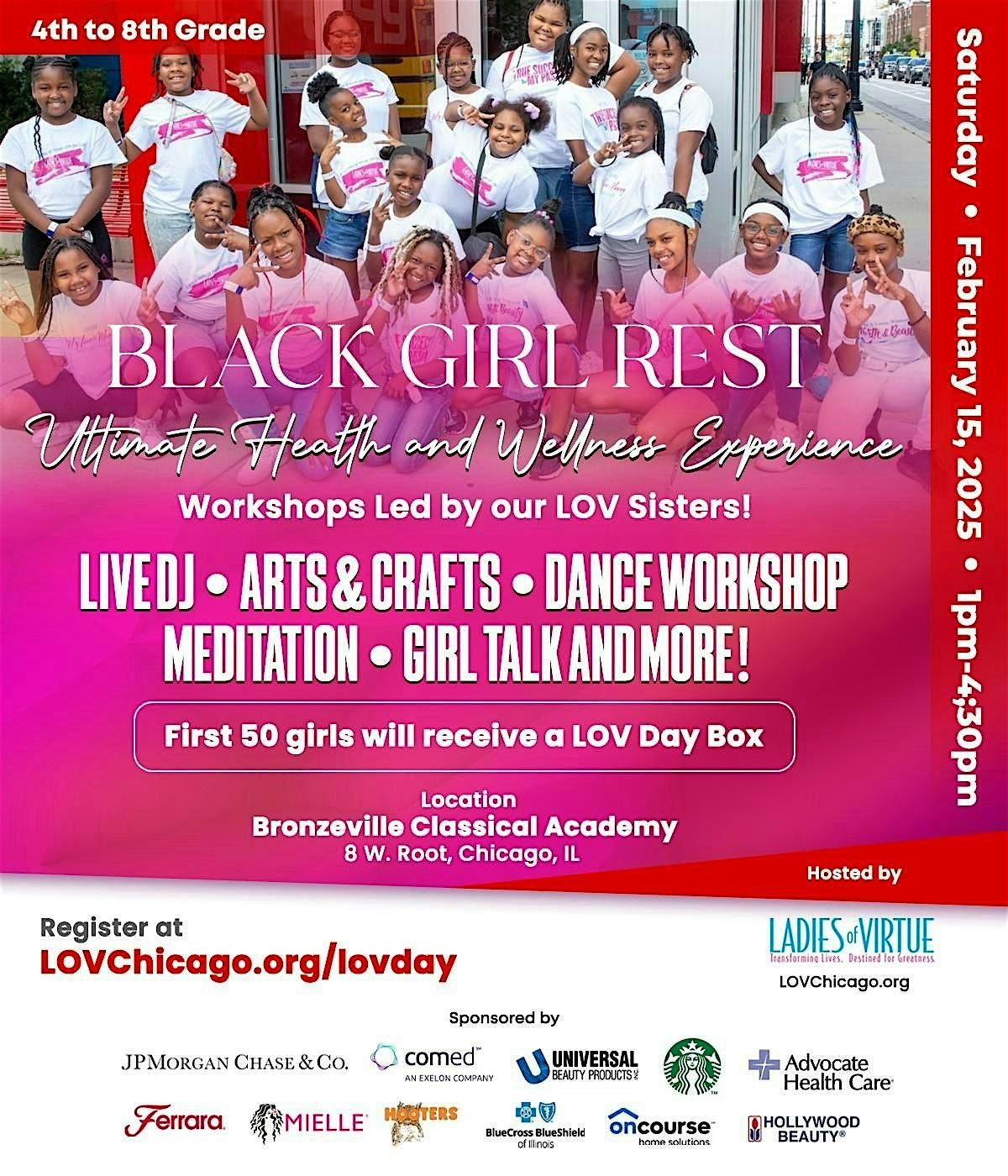 Black Girl Rest (Middle School):The Ultimate Health and Wellness Experience